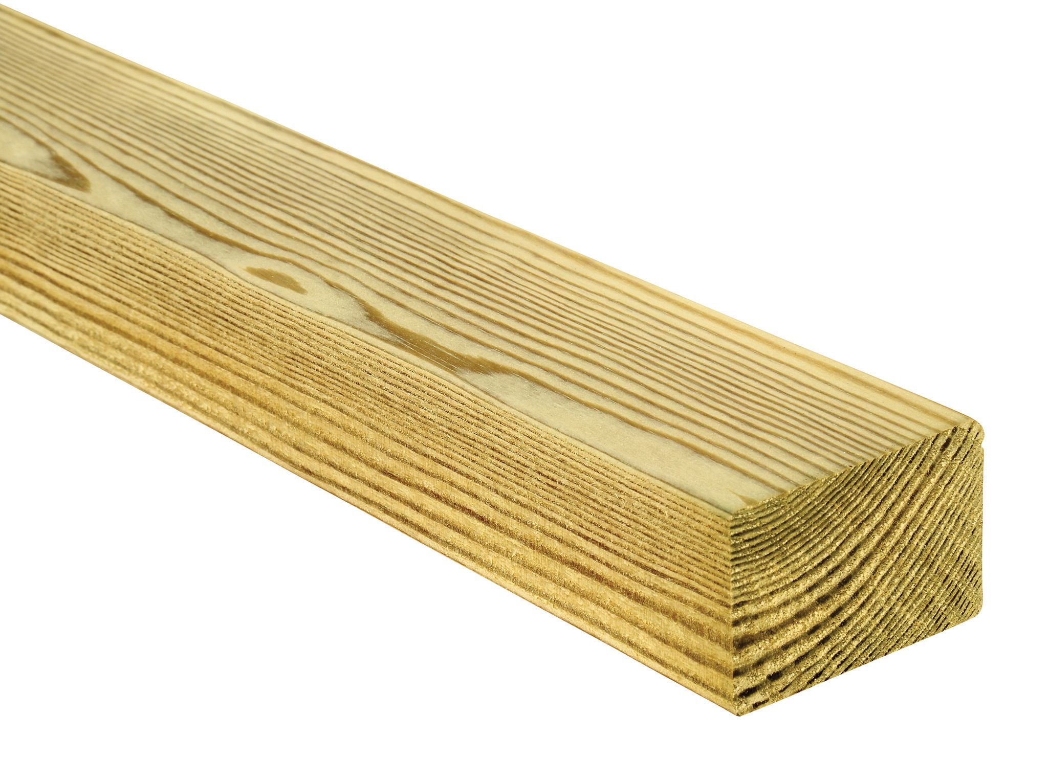 Image of Wickes Kiln Dried Treated C16 Timber - 45x70x3000mm