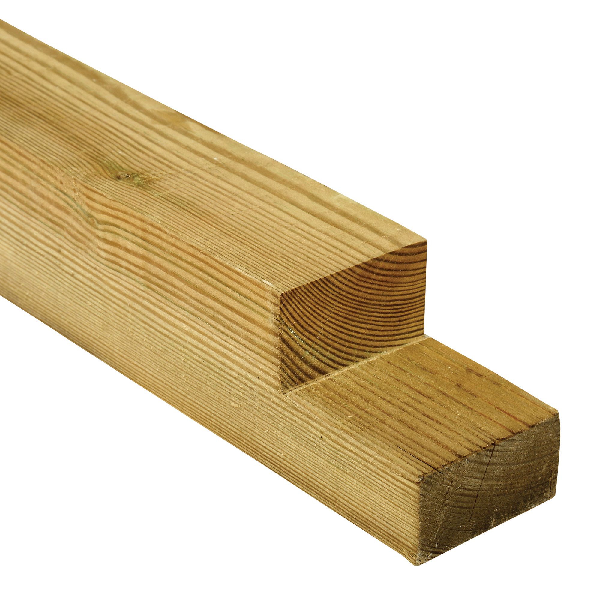 Image of Wickes Pine Easy Deck Bearer - 70 x 70 x 3000mm