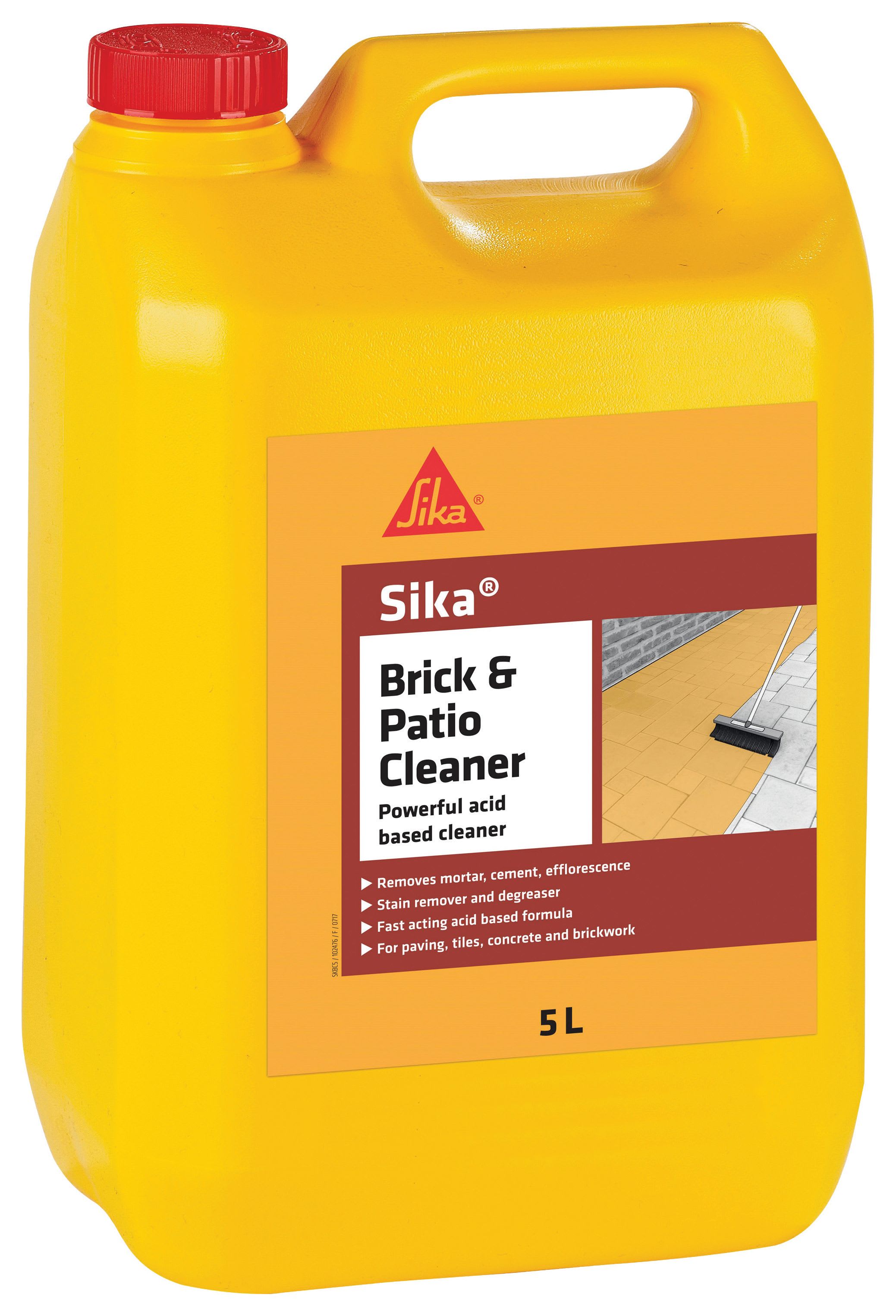 Brick shop acid cleaner