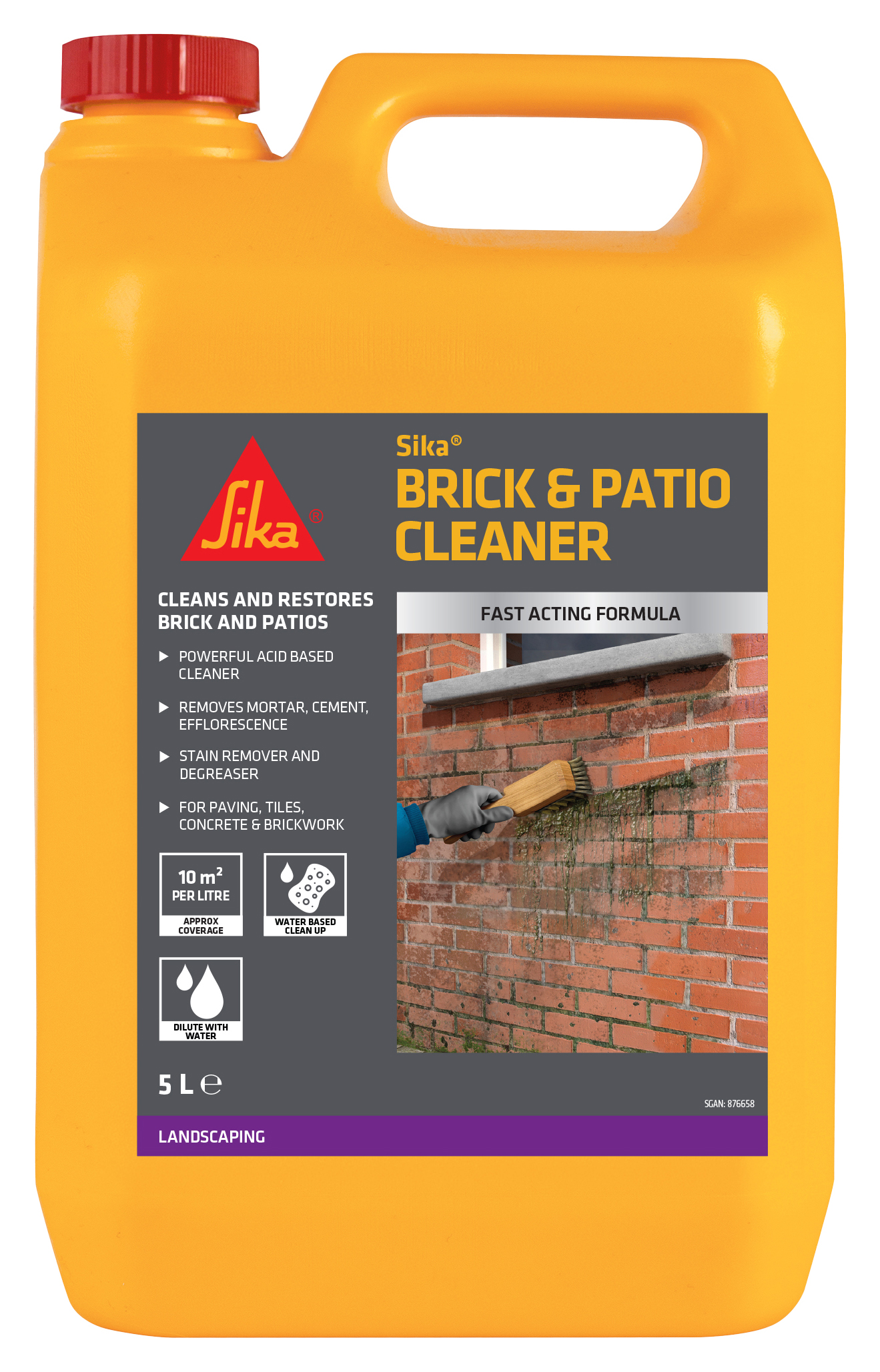 Sika Brick and Patio Cleaner - 5L
