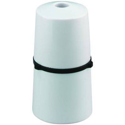 Image of Wickes Heat Resistant Pendant Lamp holder - White