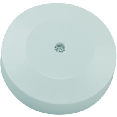 Wickes 3 Terminal & Earth Ceiling Rose - White