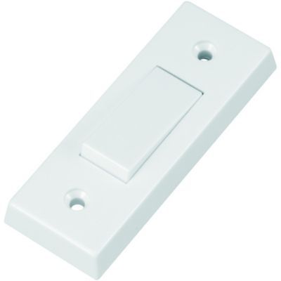 Wickes Architrave 1 Gang Light Switch - Polished