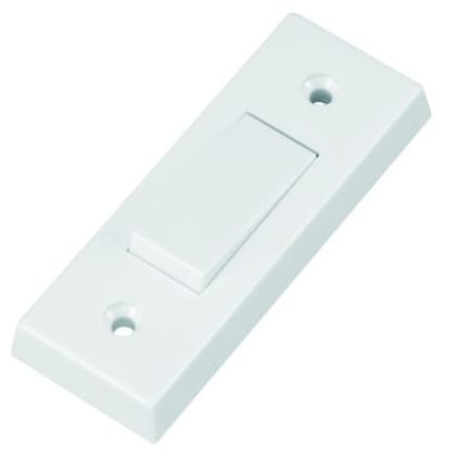 Wickes Architrave 1 Gang Light Switch Polished Wickes.co.uk