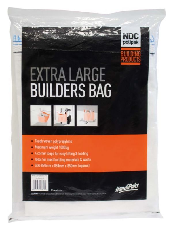 Woven Polypropylene Reusable 1 Tonne Builder Bag