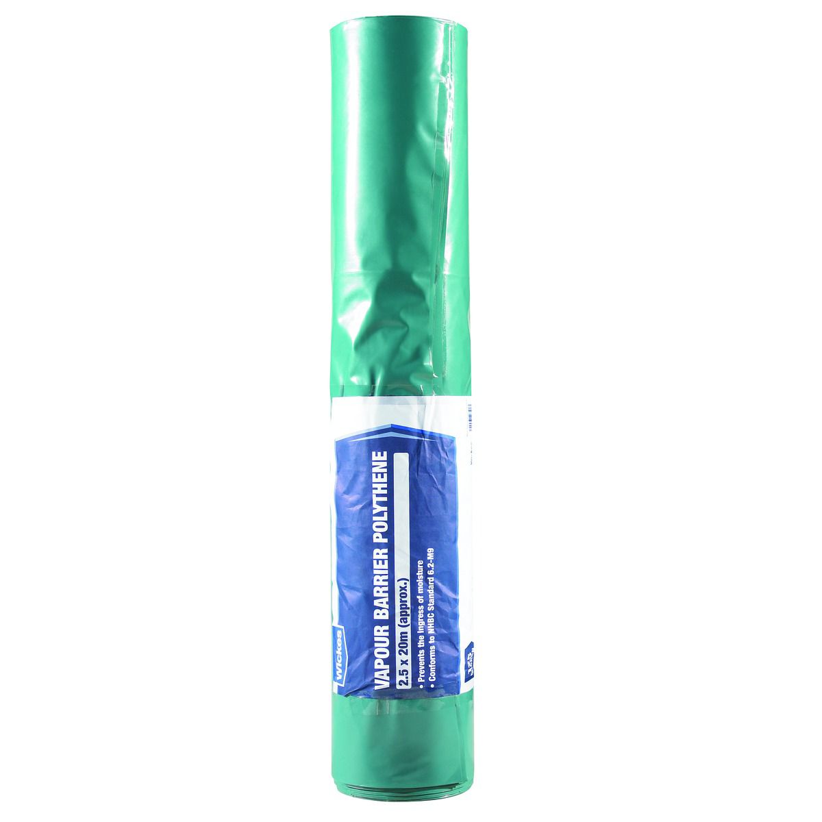 Image of Wickes Green Polythene Vapour Barrier - 2.5 x 20m