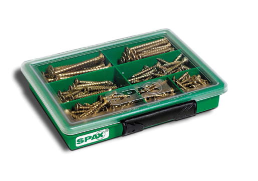 Spax Screws Assortment Case - Pack of 245