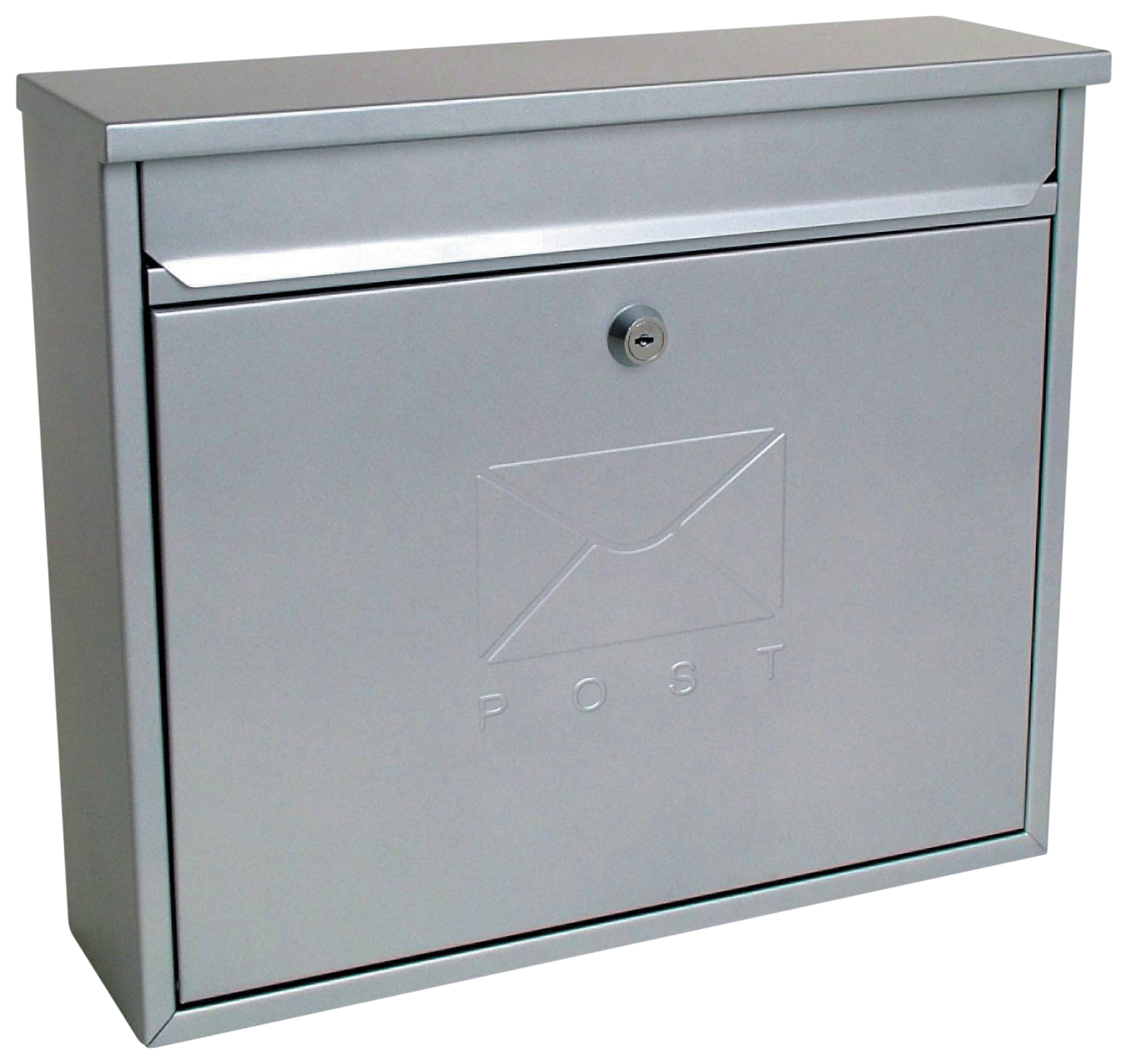 Image of Sterling MB02S Elegance Post Box - Silver