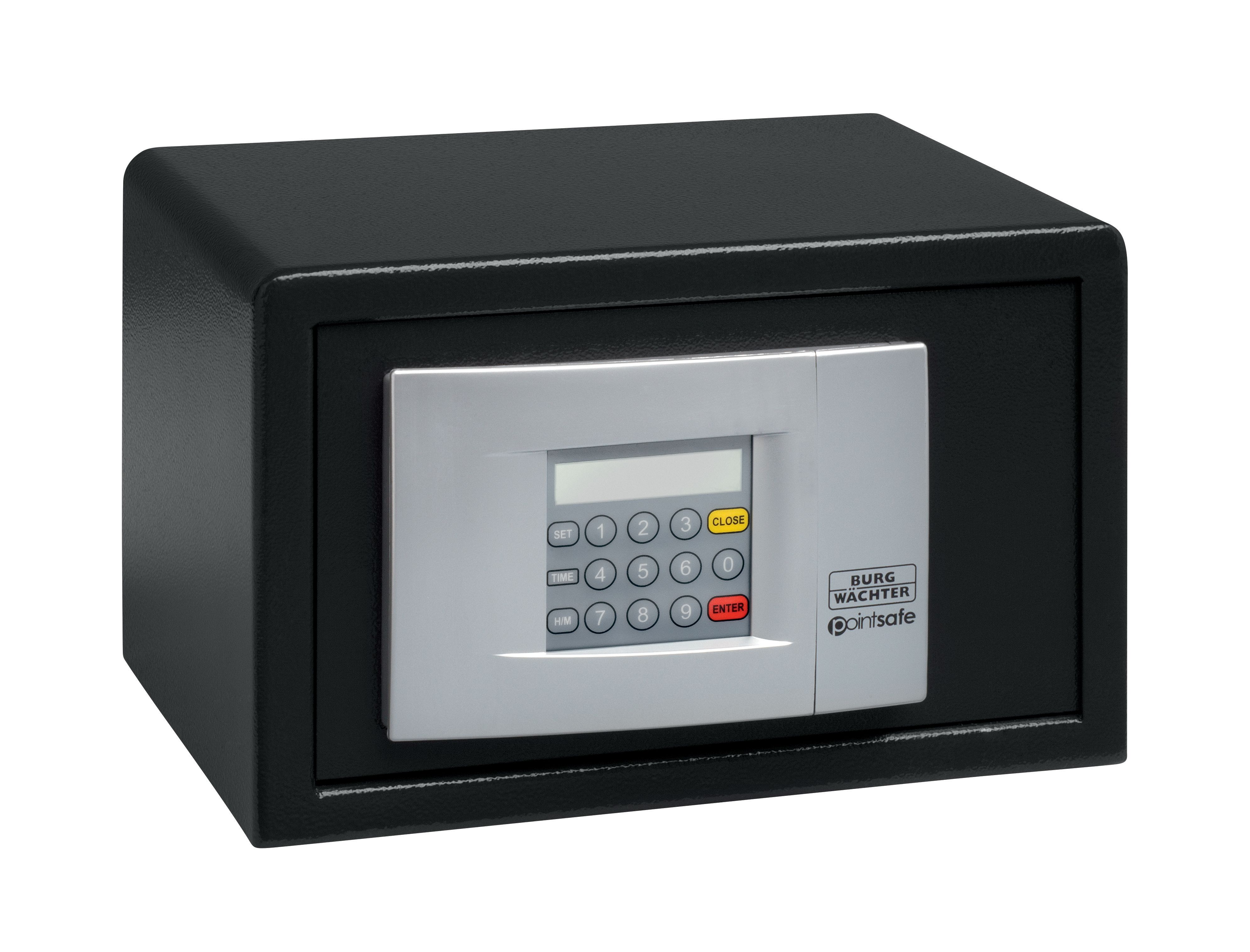 Image of Burg-Wachter Black Pointsafe Electronic Home Safe - 6.7L