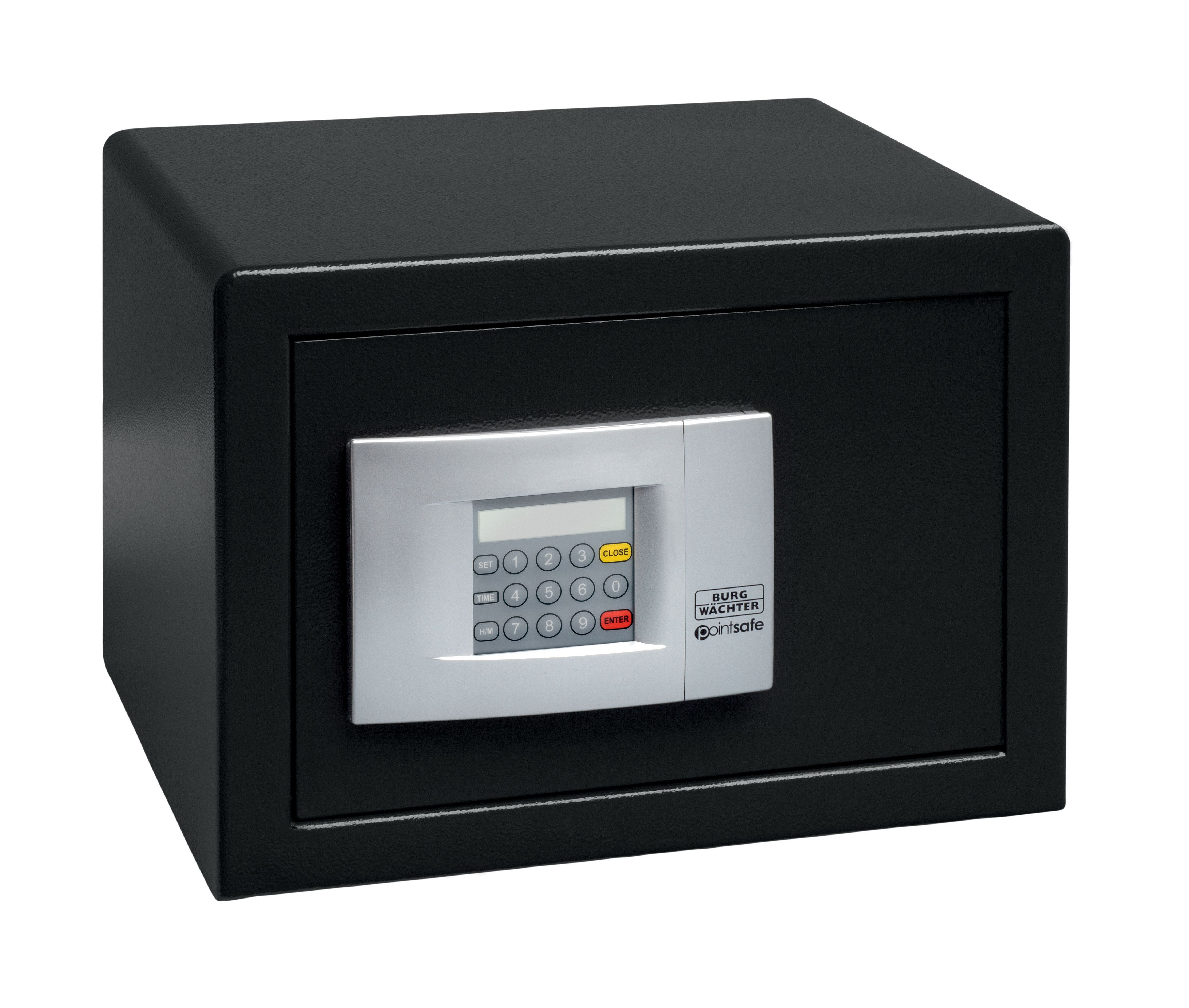 Burg-Wachter Black Pointsafe Electronic Home Safe - 20.5L