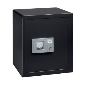 Burg-Wachter Black Pointsafe Electronic Home Safe with Fingerscan - 57.9L