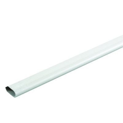 Image of TTE White Oval Conduit - 20 x 2000mm