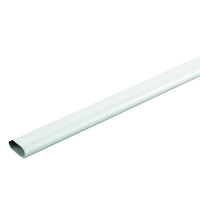 TTE White Oval Conduit - 20 x 2000mm