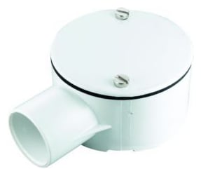 Wickes 1 Way Terminal Junction Box White 25mm Wickes.co.uk