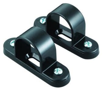 Wickes Conduit Spacer Bar Saddle Black 25mm Pack of 2 Wickes.co.uk