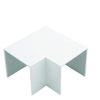 Image of TTE Flat Angle Maxi Trunking - 50 x 50mm - Pack of 2