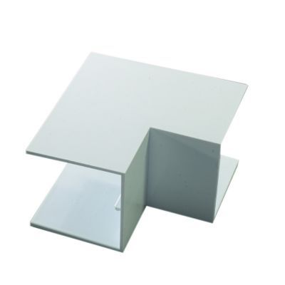 Image of TTE White Inside Angle Maxi Trunking - 50 x 50mm - Pack of 2