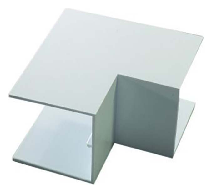 Image of TTE White Inside Angle Maxi Trunking - 50 x 50mm - Pack of 2