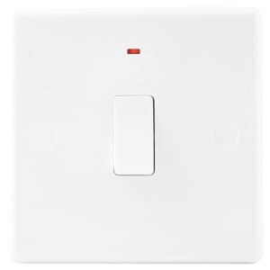 Wickes 20A Control Switch Slimline White