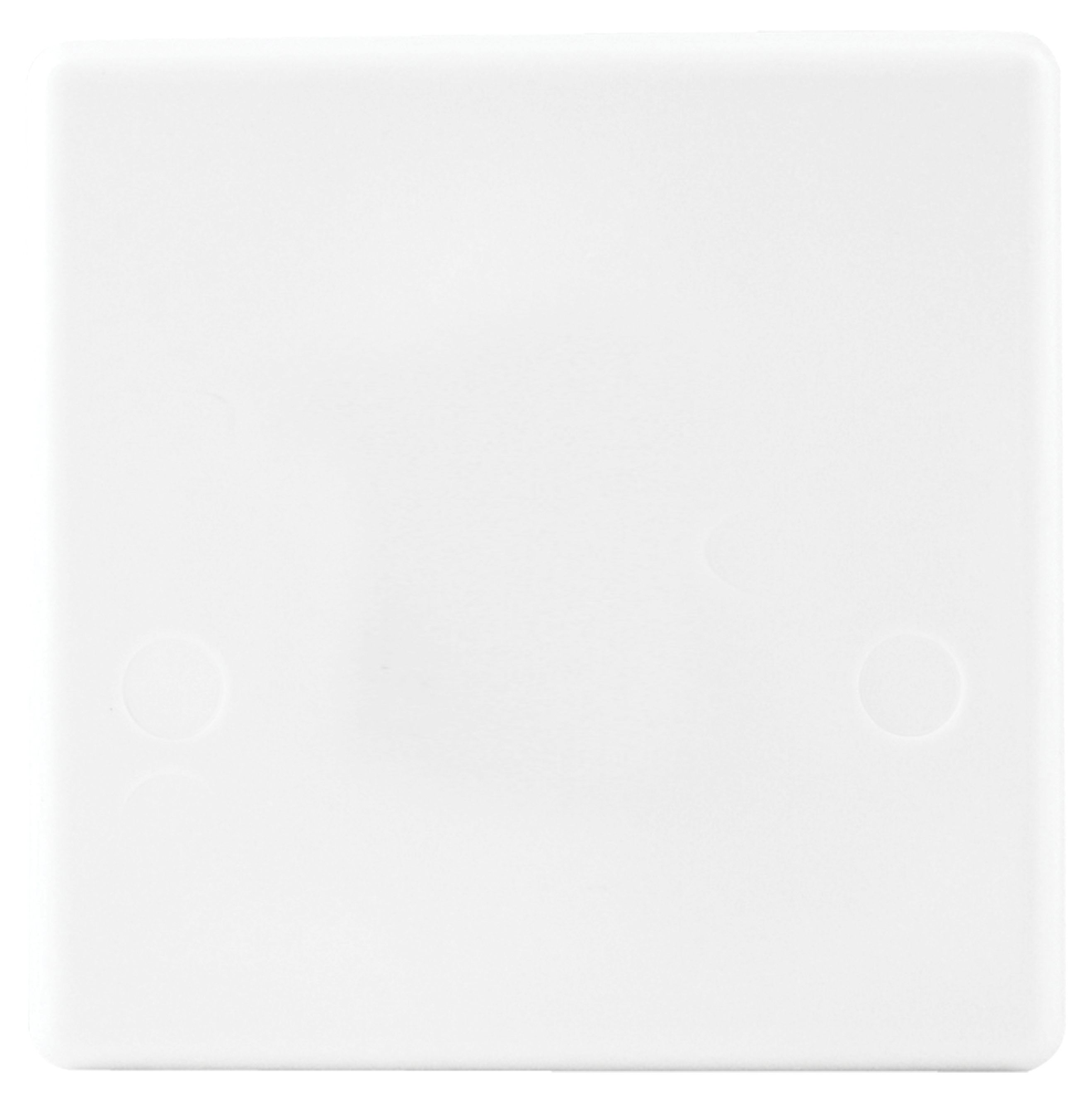 Image of Wickes 45 Amp Cooker Connection Unit Slimline - White