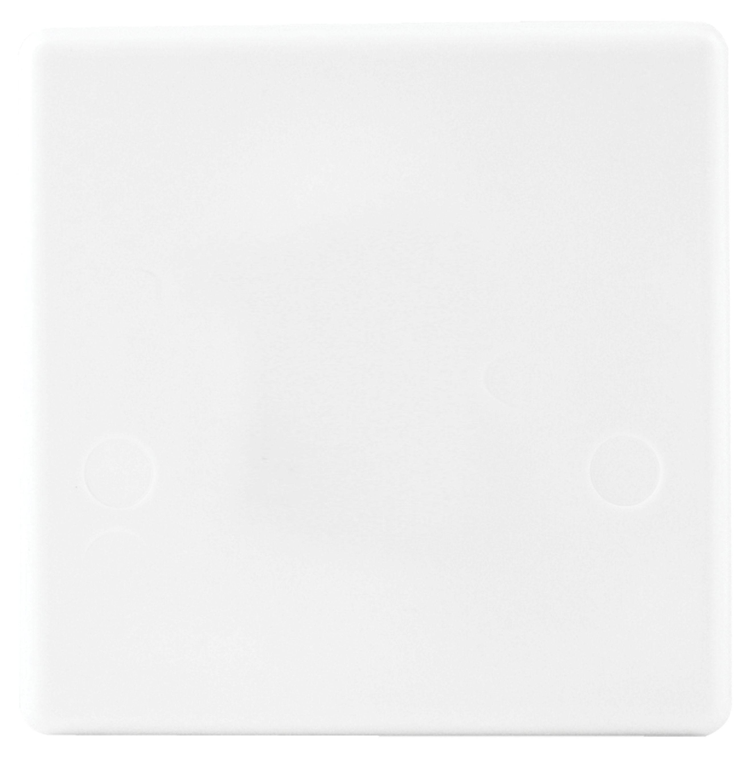 Image of Wickes 45 Amp Cooker Connection Unit Slimline - White
