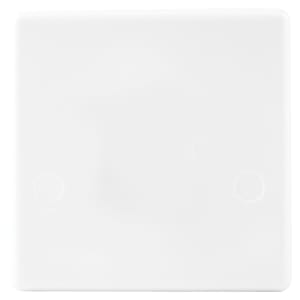 Wickes 45 Amp Cooker Connection Unit Slimline - White