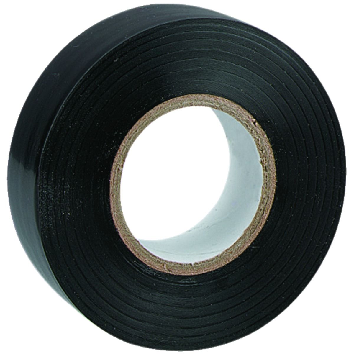 Image of Deta Black PVC Electrical Insulation Tape - 20m x 19mm - Pack of 10