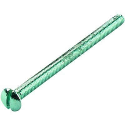 Wickes Spare Electrical Steel Screws - 50mm - Pack of 4