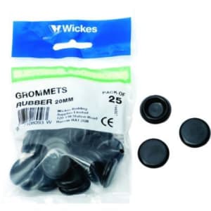 Wickes PVC Semi Blind Grommets - Pack of 25