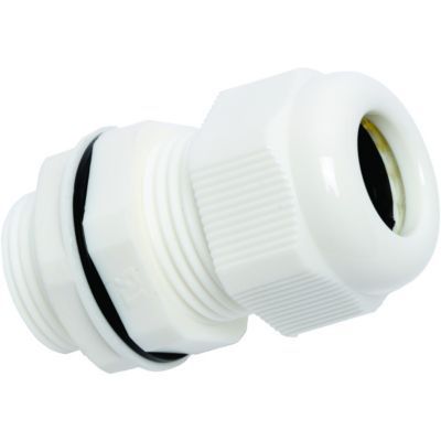 Deta White S Male Compression Gland - 20mm