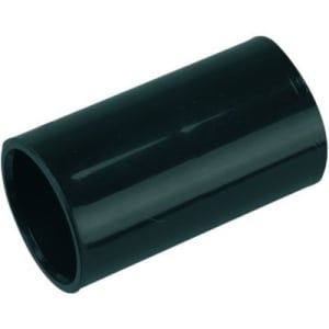 Wickes Straight Conduit Coupling - Black 20mm Pack of 4
