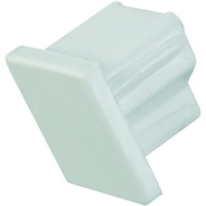 Wickes Mini Trunking End Cap - White 16 x 16mm Pack of 5