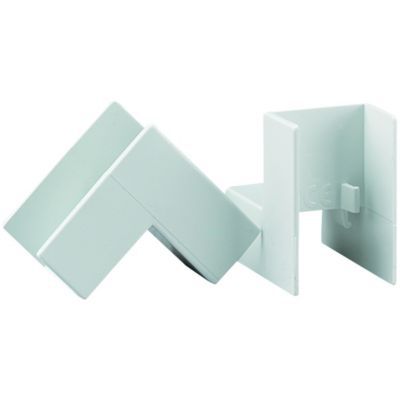 TTE White Inside Angle Mini Trunking - 25 x 16mm - Pack of 2