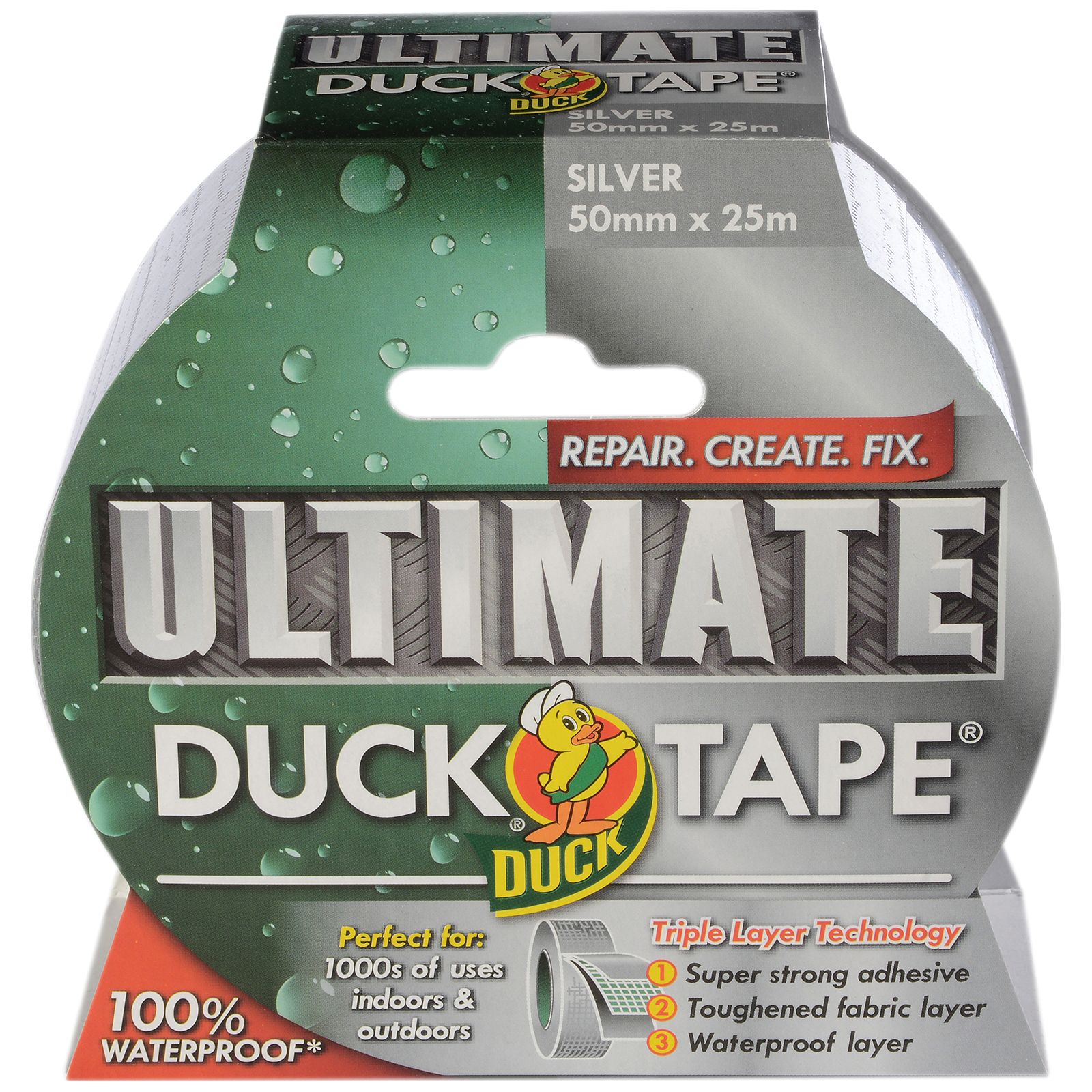 Duck Tape Ultimate Silver