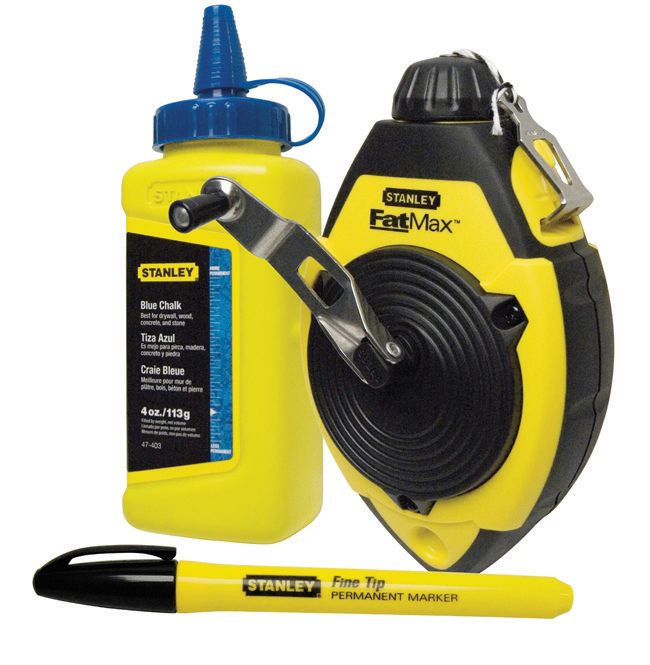 Image of Stanley 0-47-681 FatMax Chalk Line Set - 30m