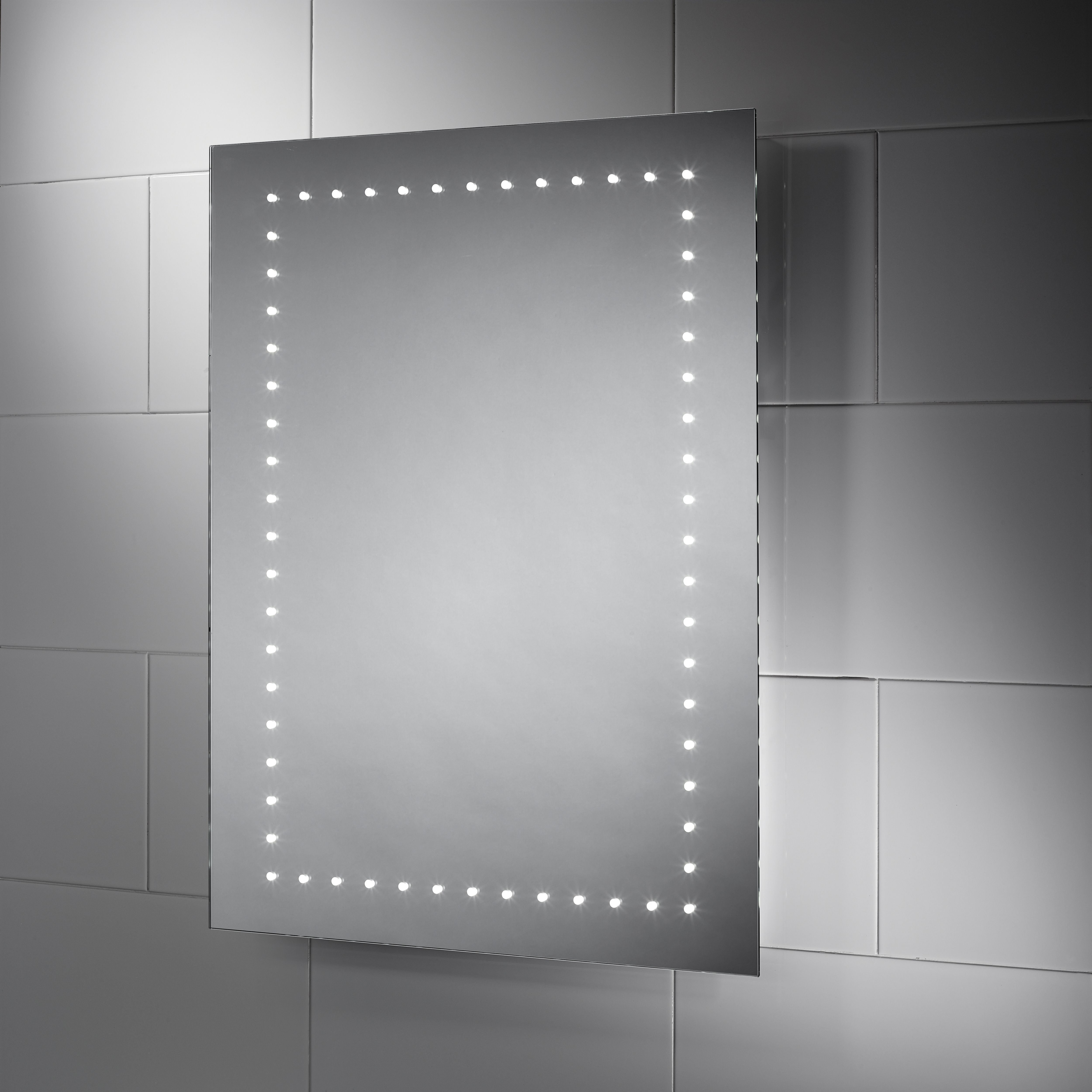 Image of Wickes Dakota LED Bathroom Mirror - 600mm