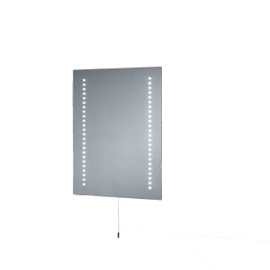 Wickes Halo LED Bathroom Mirror - 500 x 390mm