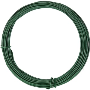 Wickes PVC Coated Garden Wire - 3.5mm x 20m