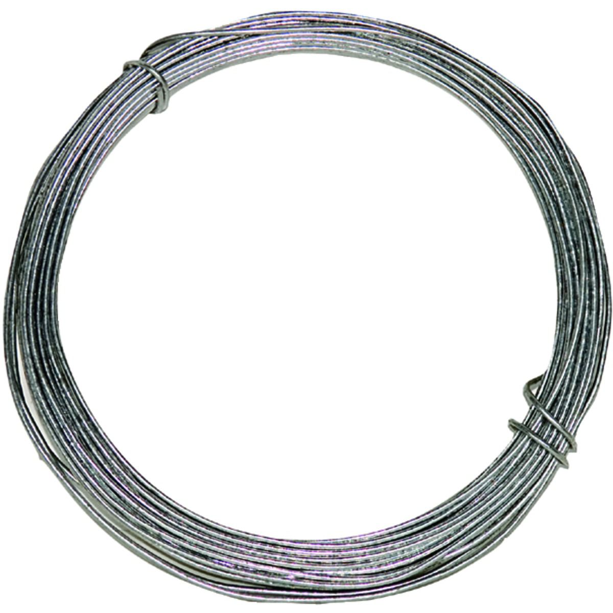 Image of Wickes Galvanised Garden Wire - 2mm x 20m