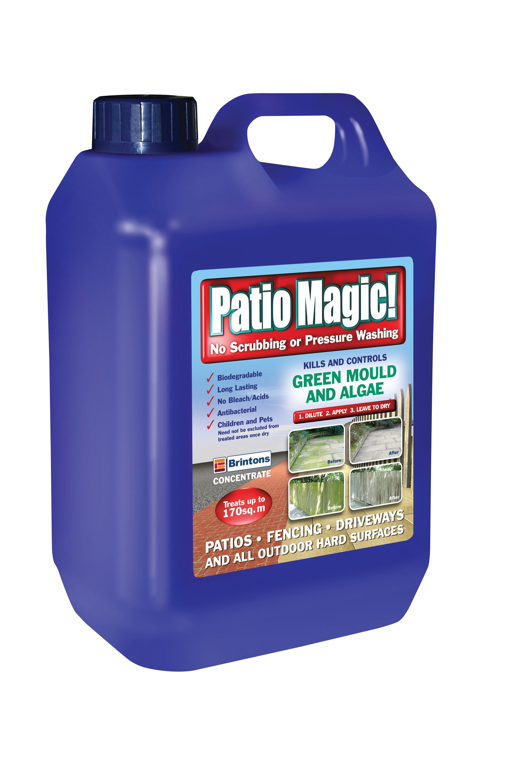 Image of Patio Magic Hard Surface Cleaner Concentrate - 5L