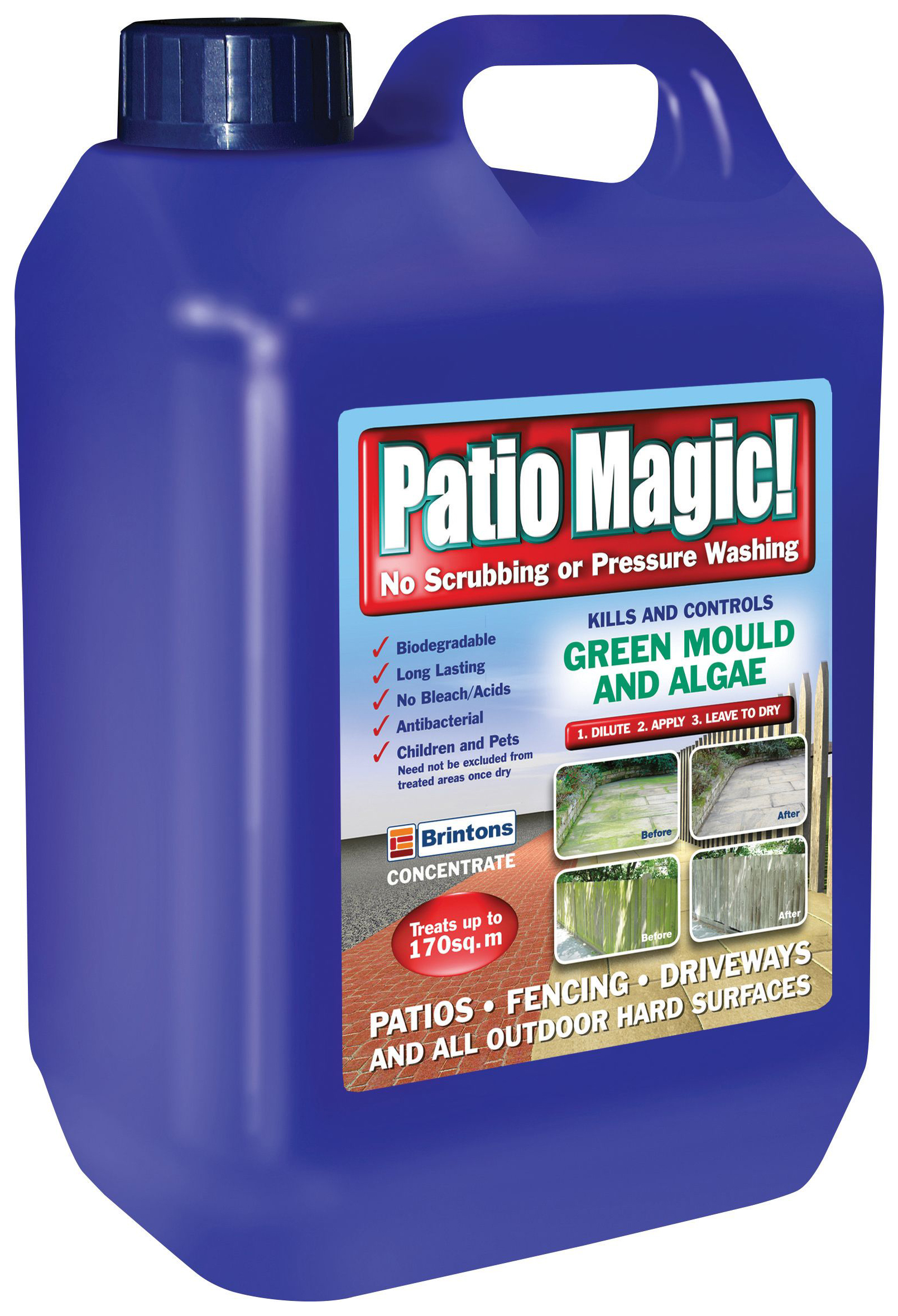 Image of Patio Magic Hard Surface Cleaner Concentrate - 5L