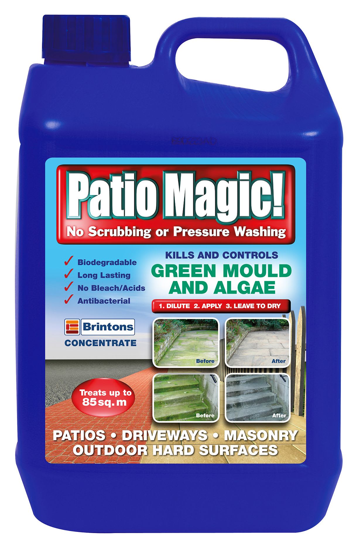 Patio Magic Hard Surface Cleaner Concentrate 2.5L Wickes.co.uk