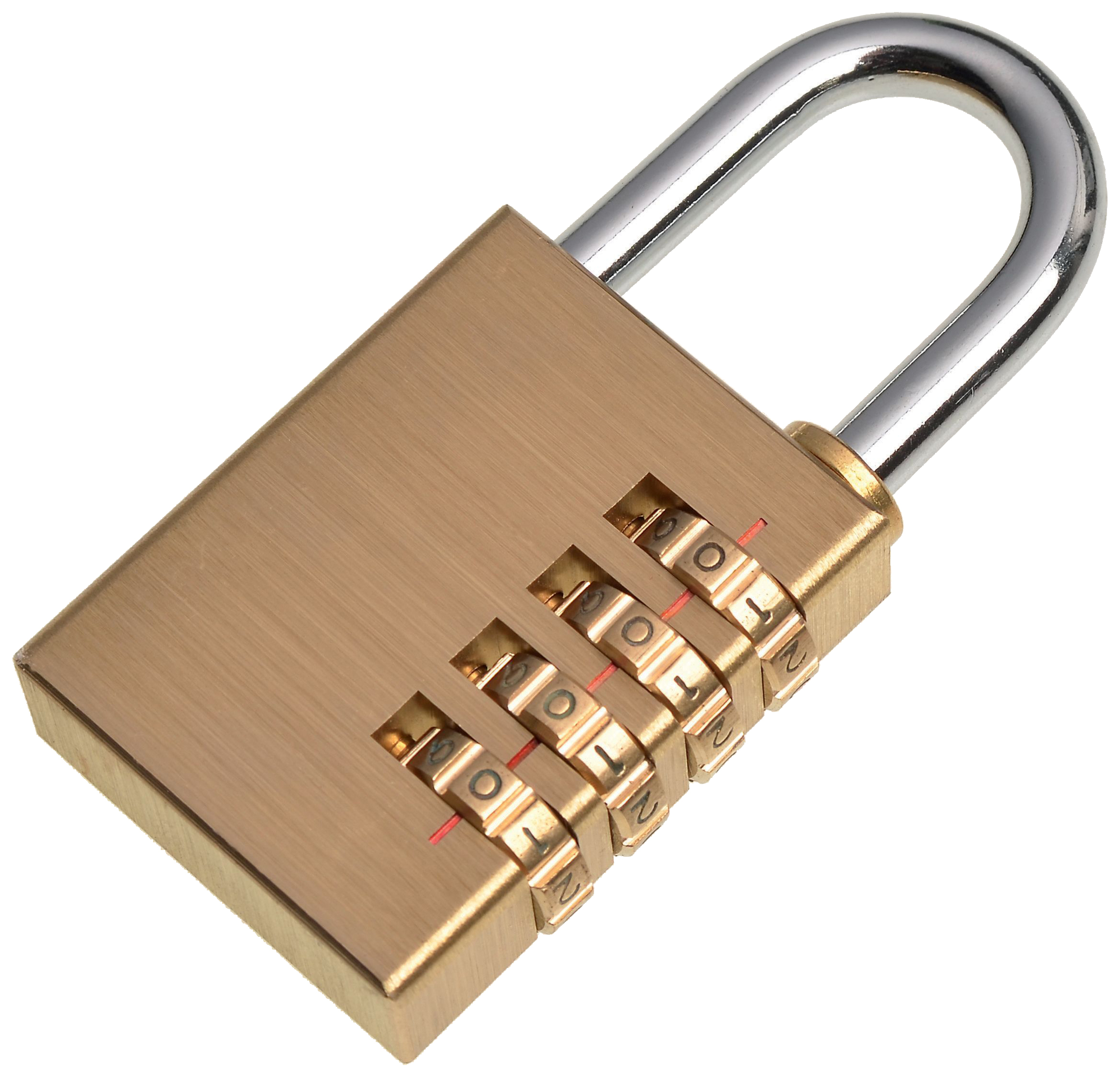 Image of Wickes Steel Combination Padlock - 40mm