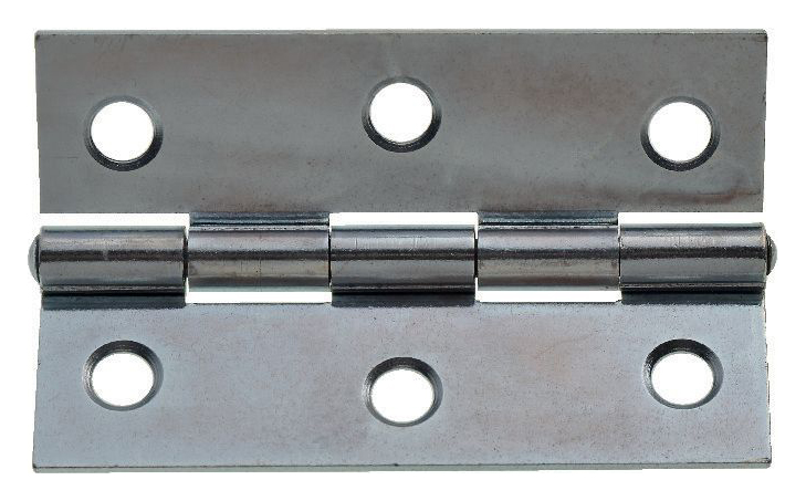 Image of Butt Hinge Zinc Plated 76mm - Pack of 2