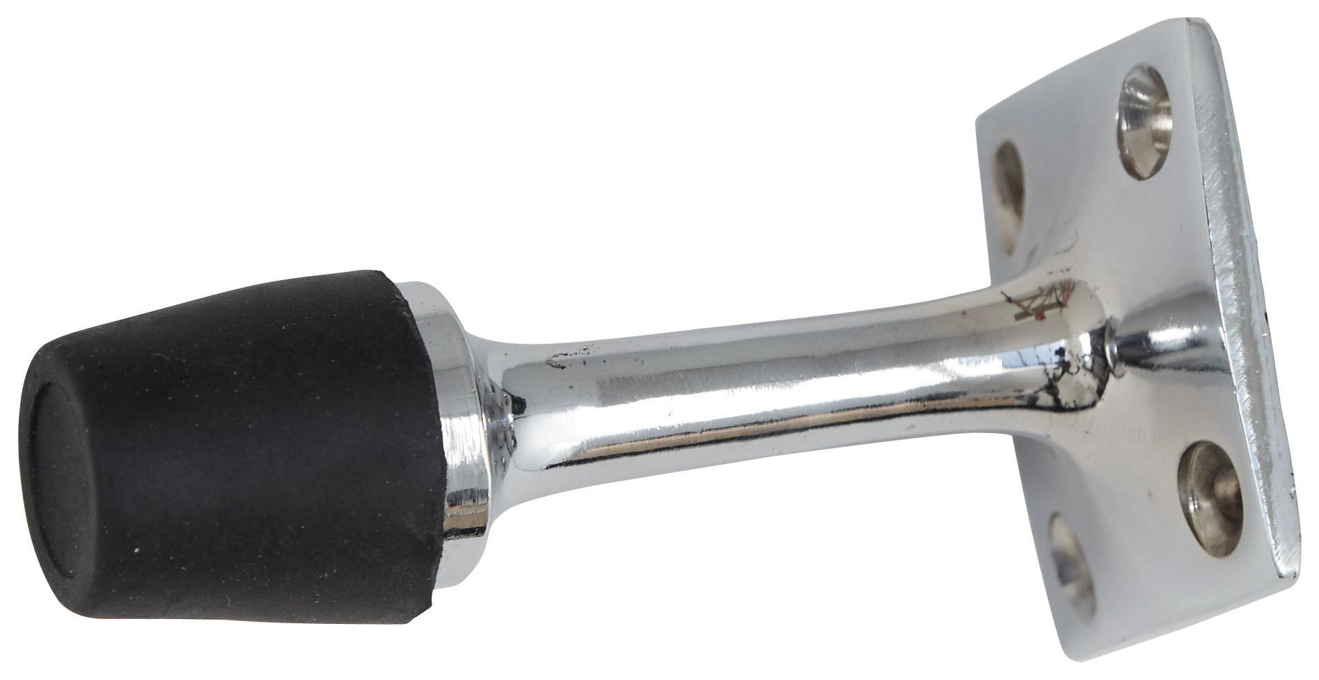 Wickes Projection Chrome Door Stop - 75mm