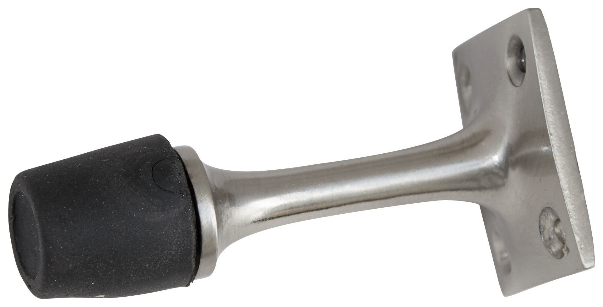 Wickes Projection Nickel Door Stop - 75mm