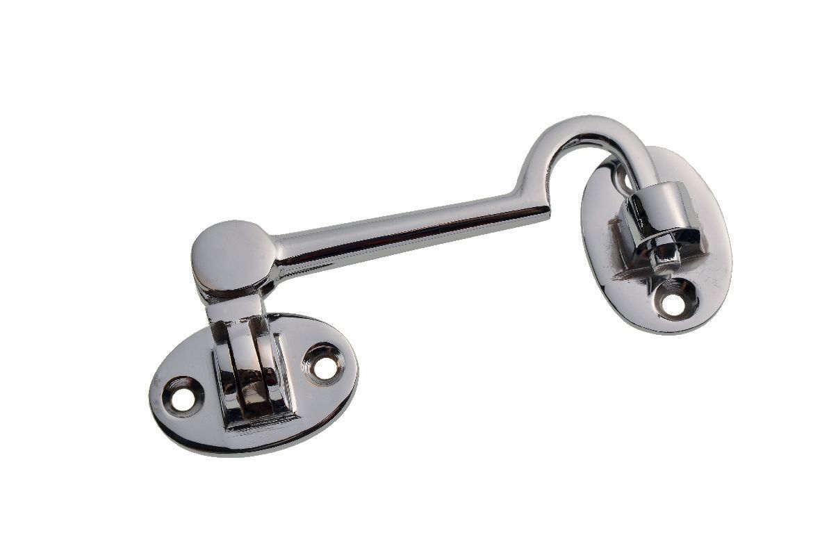 Image of Wickes Cabin Hook - Chrome 100mm