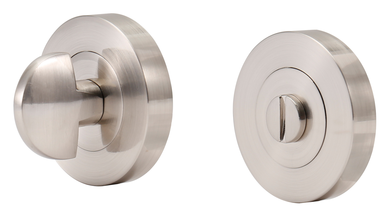 Wickes Satin Nickel Thumbturn & Release Lock - 51mm