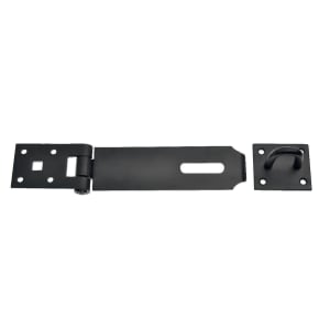Wickes Safety Hasp and Staple Black - 175mm