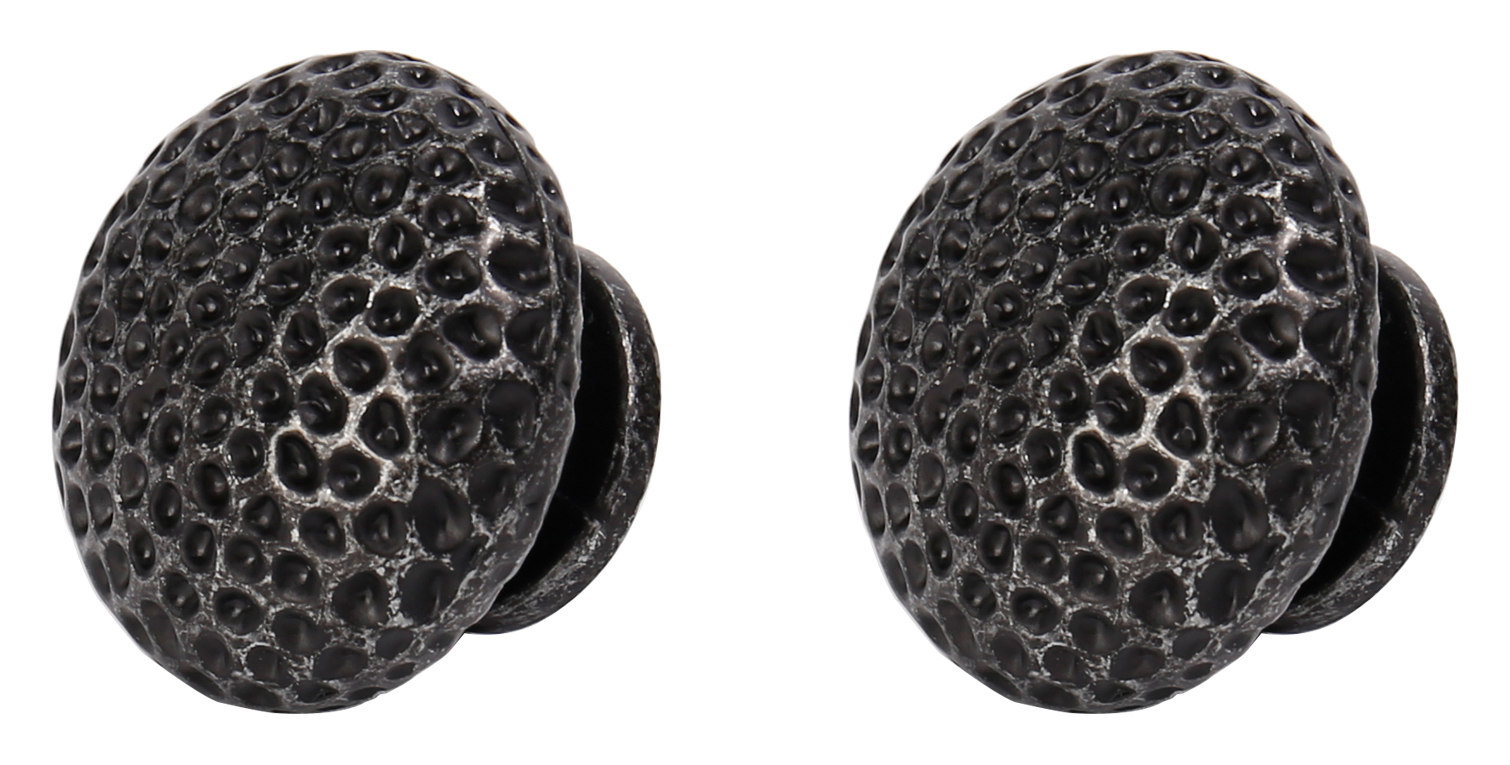 Image of Hammered Door Knob Antique 40mm - Pack of 2